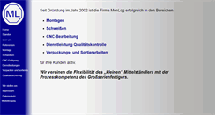 Desktop Screenshot of monlog.de