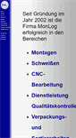 Mobile Screenshot of monlog.de